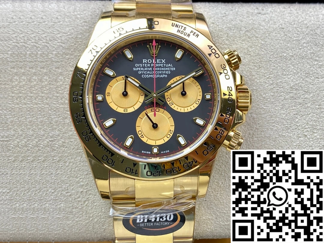 Rolex Daytona M116508-0009 BT Factory Yellow Gold Versatile 1147