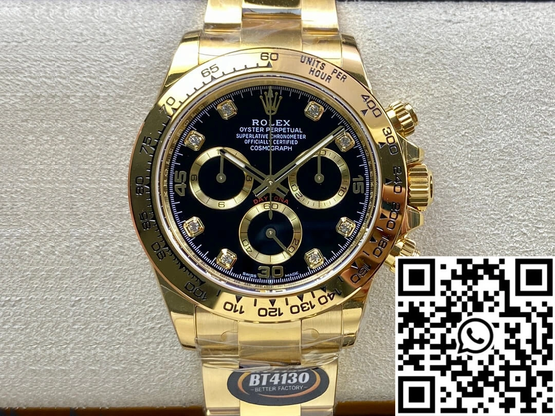 Lightweight Rolex Daytona M116508-0016 BT Factory Yellow Gold 1143