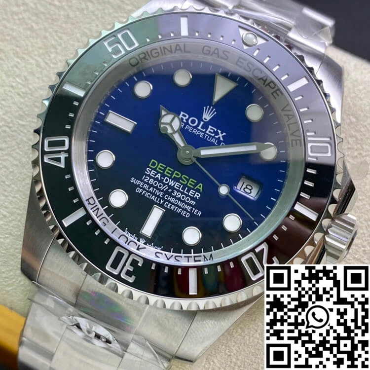 SmartChoice Rolex Deepsea 116660 D-BLUE AR Factory Stainless Steel 904L Blue Gradient Black Dial 1203