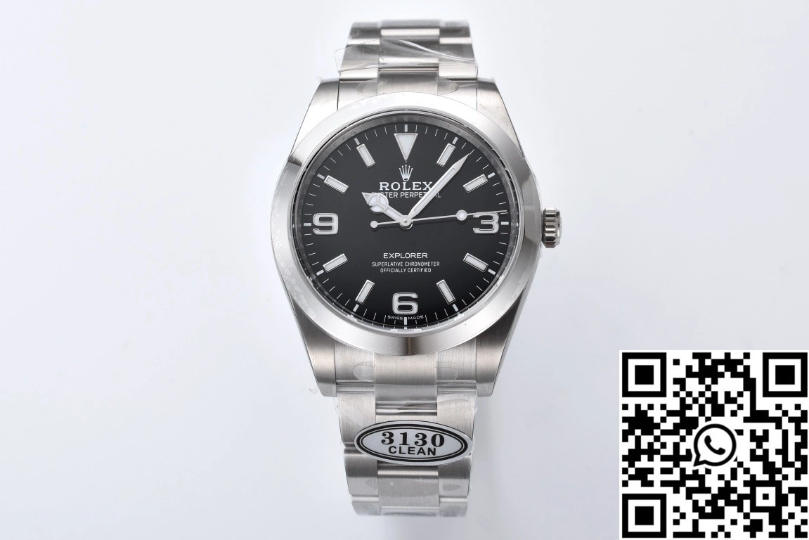 EasyMatch Rolex Explorer 214270 Clean Factory Oyster Perpetual 39mm Black Dial 1154