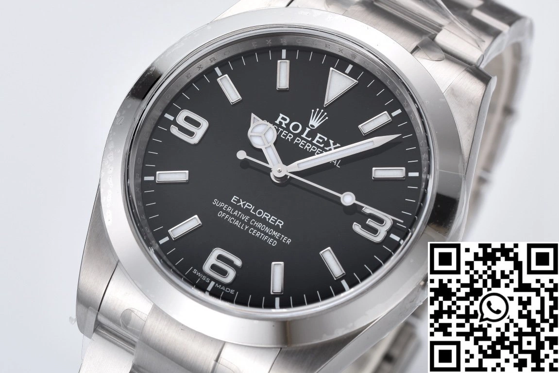 EasyMatch Rolex Explorer 214270 Clean Factory Oyster Perpetual 39mm Black Dial 1154