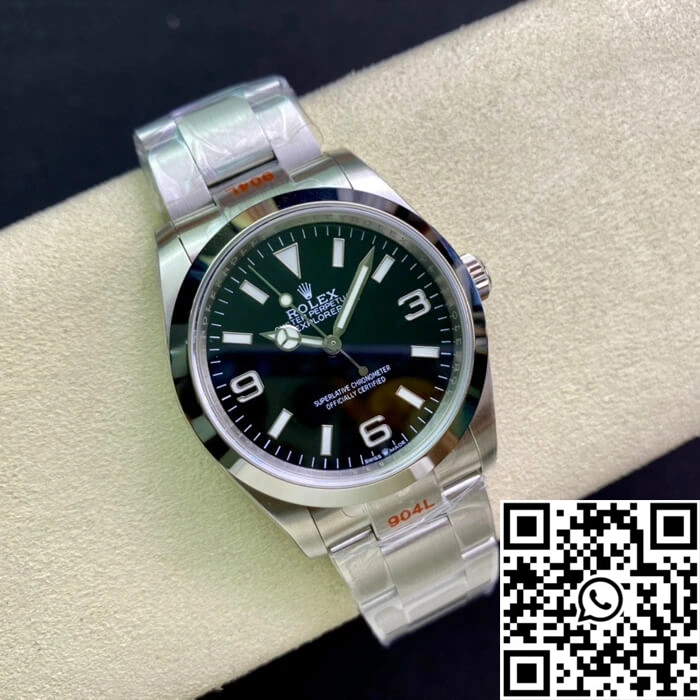 GoodFit Rolex Explorer M124270-0001 36MM EW Factory Black Dial 1150