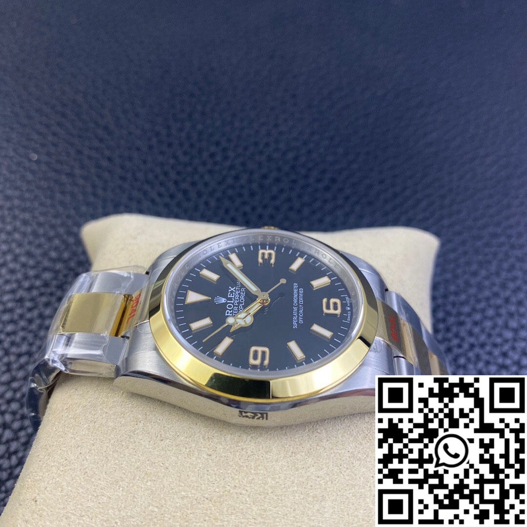 Bright Rolex Explorer M124273-0001 EW Factory Black Dial 1144