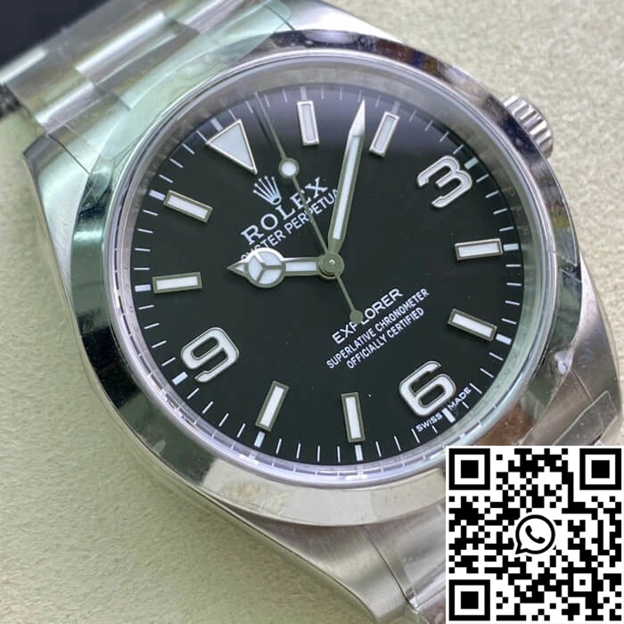 FastDry Rolex Explorer M214270-0003 39MM AR Factory Stainless Steel 1156