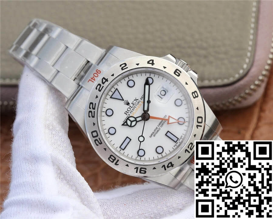 Attractive Rolex Explorer M216570-0001 GM Factory V4 Stainless Steel White Dial 1149