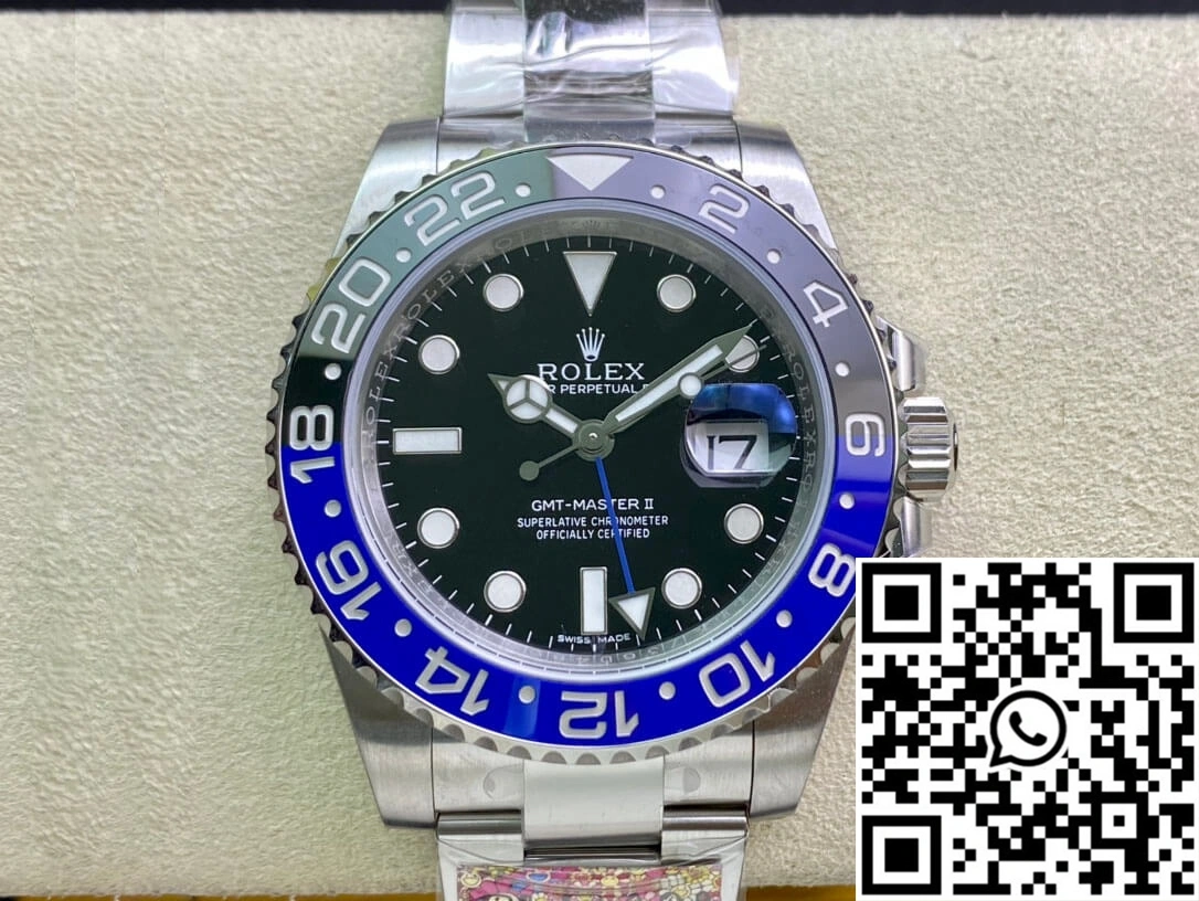 GoAnywhere Rolex GMT Master II 116710BLNR-78200 Clean Factory Black Dial 1180