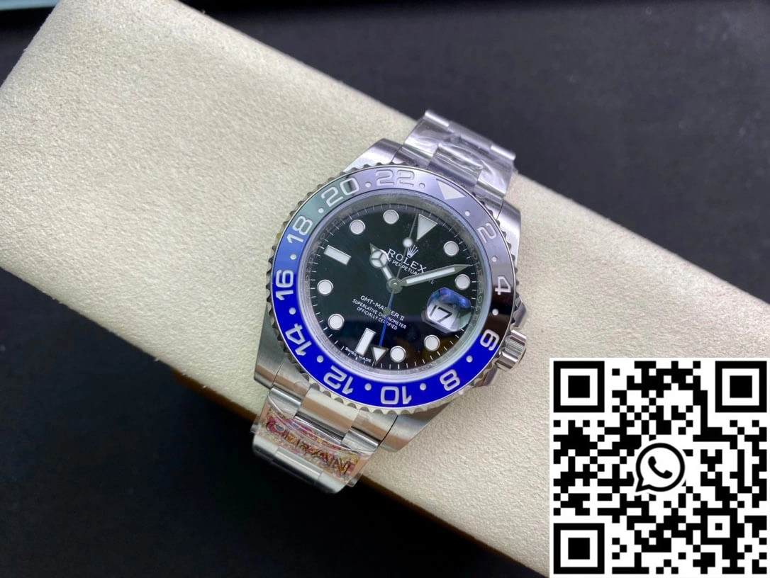 GoAnywhere Rolex GMT Master II 116710BLNR-78200 Clean Factory Black Dial 1180