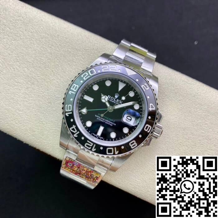 Rolex GMT Master II 116710LN-78200 Clean Factory Black Dial Compact 1162