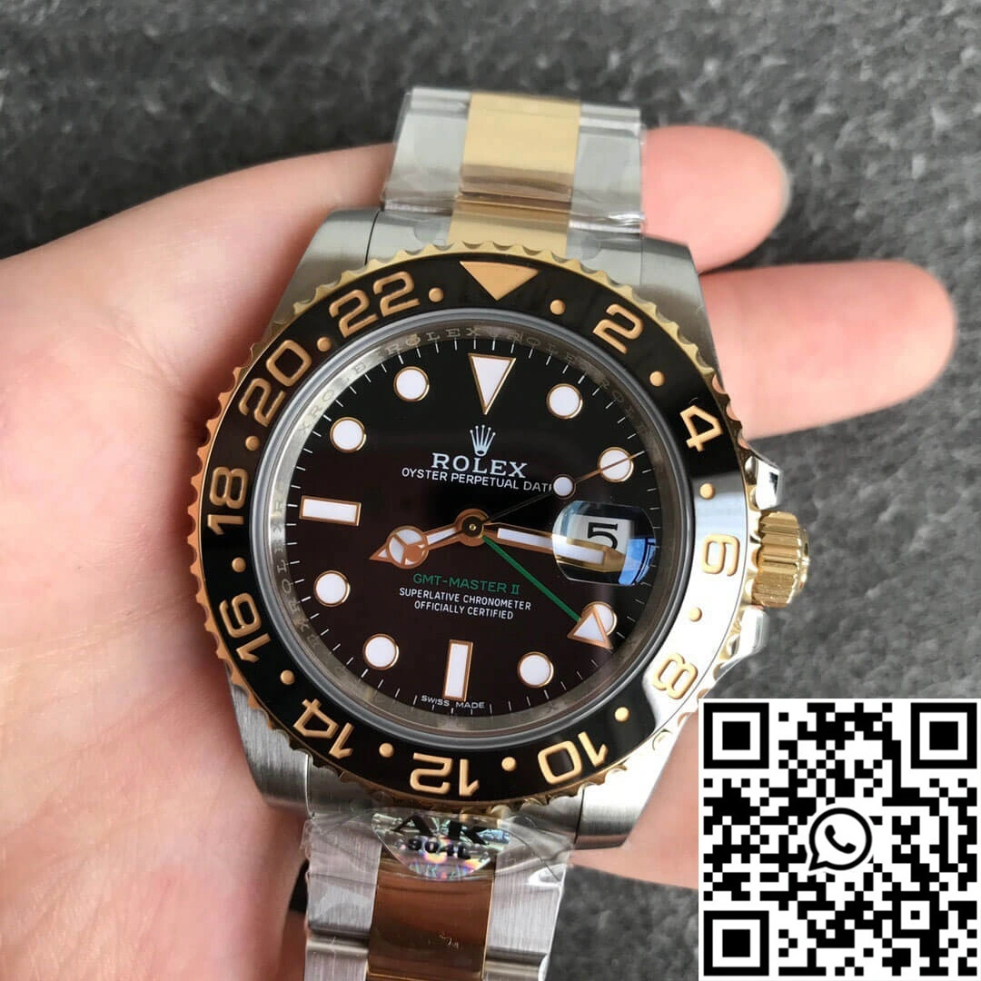 UrbanChic Rolex GMT Master II 116713-LN-78203 AR Factory Yellow Gold 1186