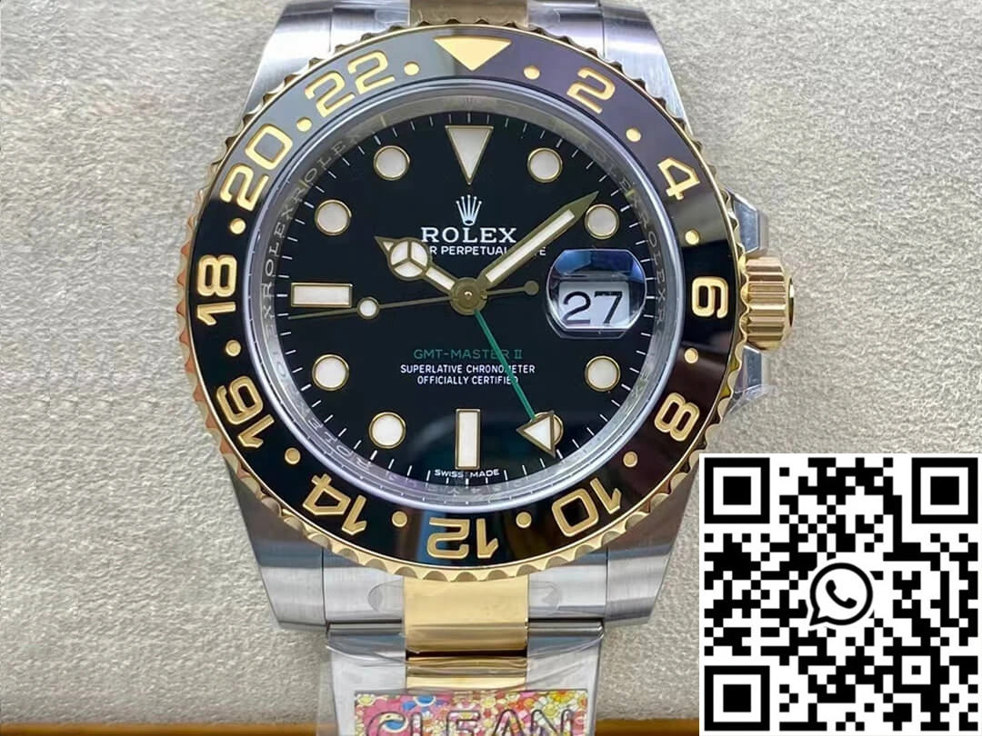 Rolex GMT Master II 116713-LN-78203 Clean Factory Yellow Gold SmartChoice 1165