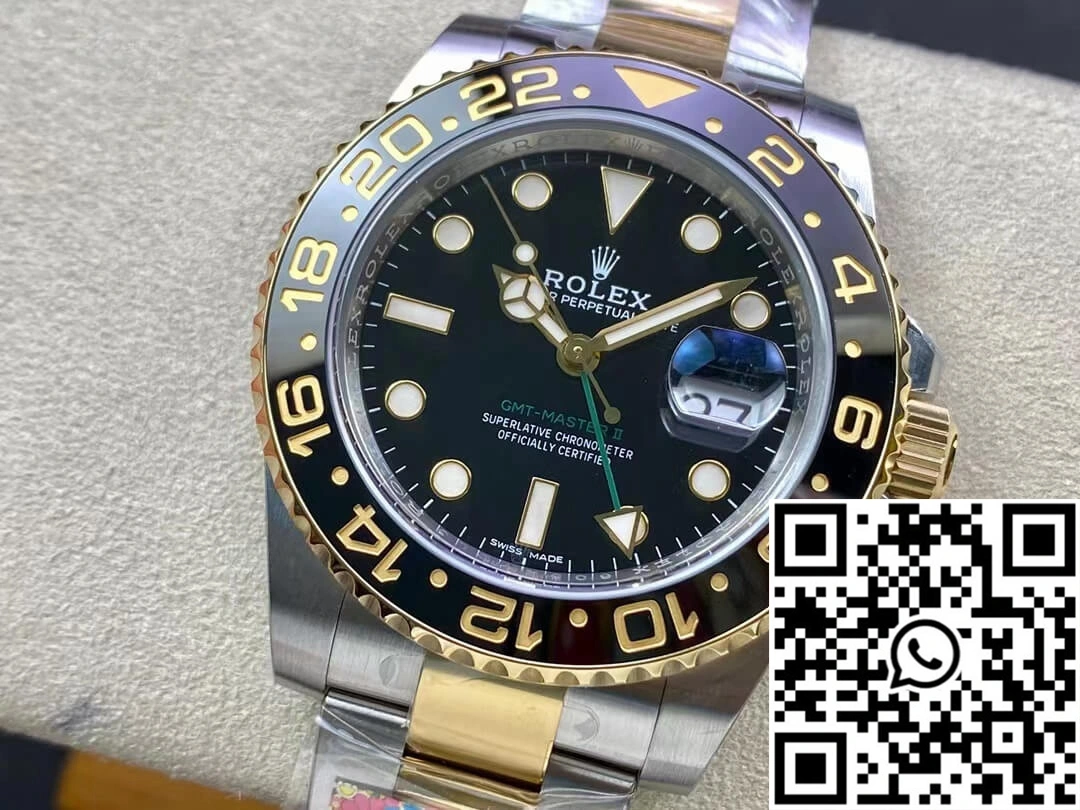 Rolex GMT Master II 116713-LN-78203 Clean Factory Yellow Gold SmartChoice 1165