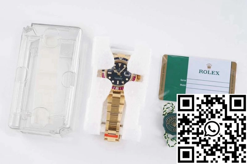 Rolex GMT Master II 116758 SAru-78208 ROF Factory Black Dial Supportive 1189
