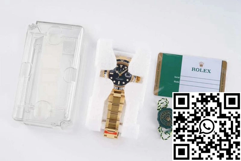 Rolex GMT Master II 116758 SAru ROF Factory Blue White Diamond TravelReady 1169