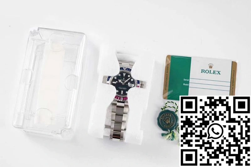Resilient Rolex GMT Master II 116759 SAru-78209 ROF Factory Black Dial 1170