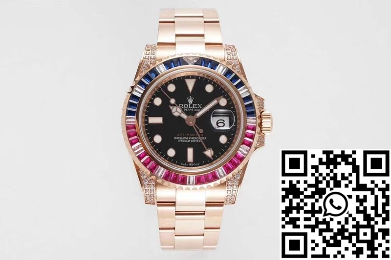Rolex GMT Master II 116759 SAru ROF Factory Rose Gold Popular 1173