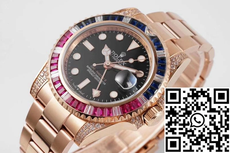Rolex GMT Master II 116759 SAru ROF Factory Rose Gold Popular 1173