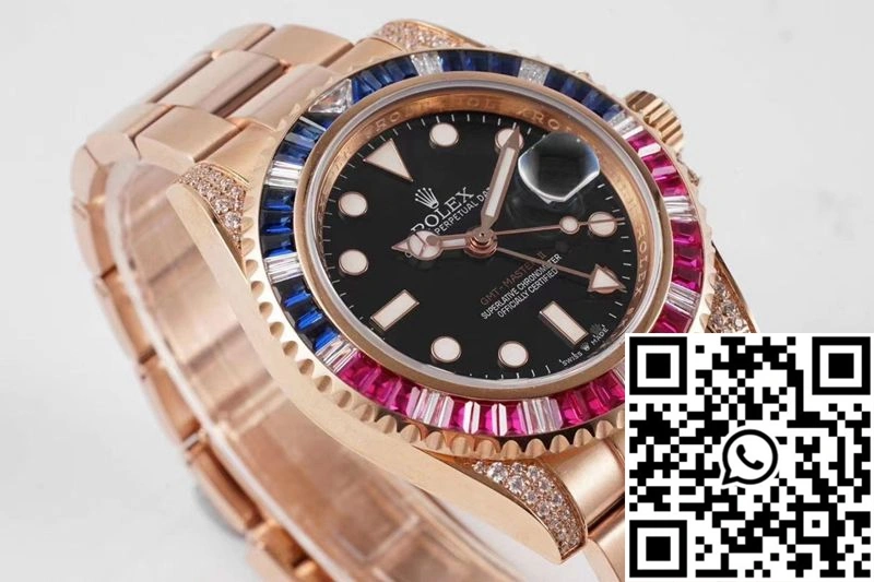Rolex GMT Master II 116759 SAru ROF Factory Rose Gold Popular 1173