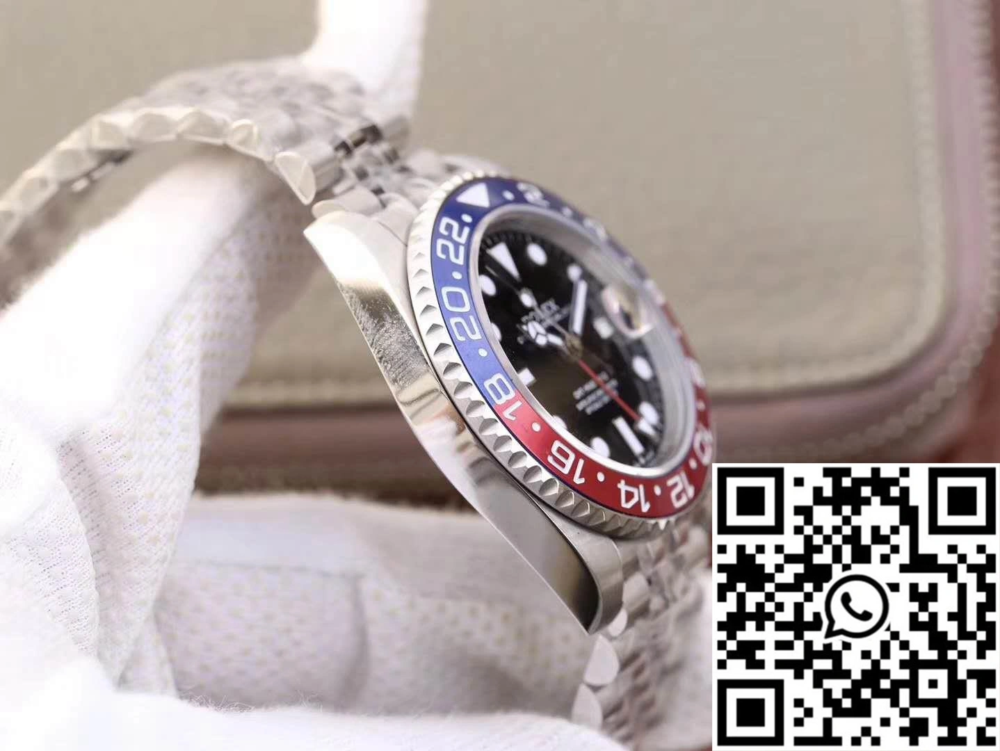 Sustainable Rolex GMT Master II 126710BLRO GM Factory Black Dial 1171