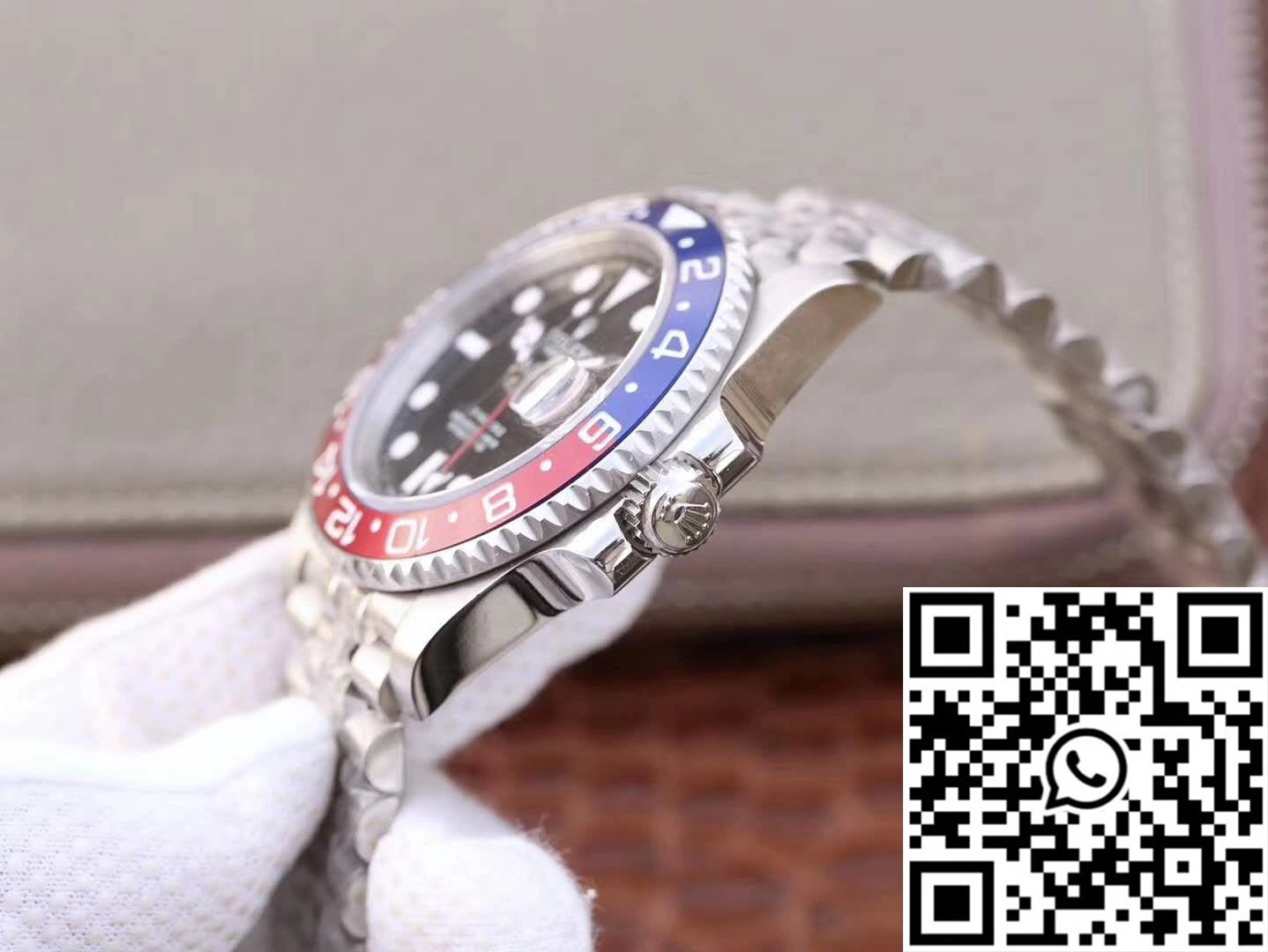 Sustainable Rolex GMT Master II 126710BLRO GM Factory Black Dial 1171