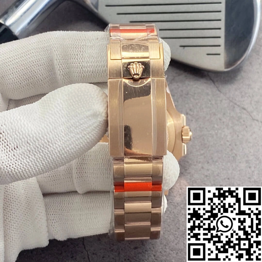 Chic Rolex GMT Master II 126715CHNR-0001 GM Factory Rose Gold Black Dial 1168