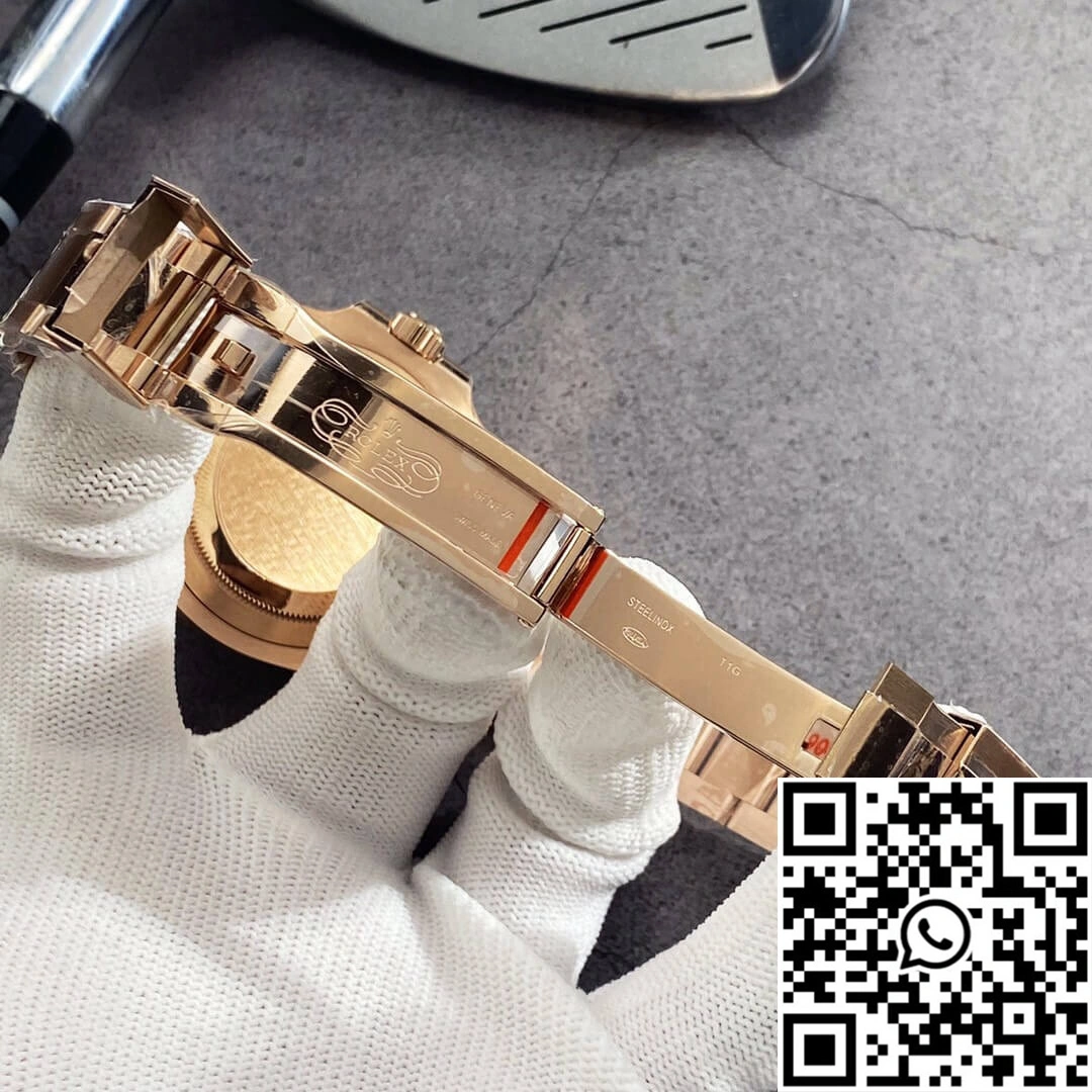 Chic Rolex GMT Master II 126715CHNR-0001 GM Factory Rose Gold Black Dial 1168