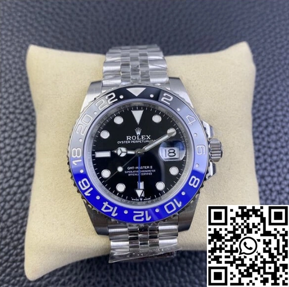 WaterResistant Rolex GMT Master II M126710BLNR-0002 Clean Factory Black Dial 1174