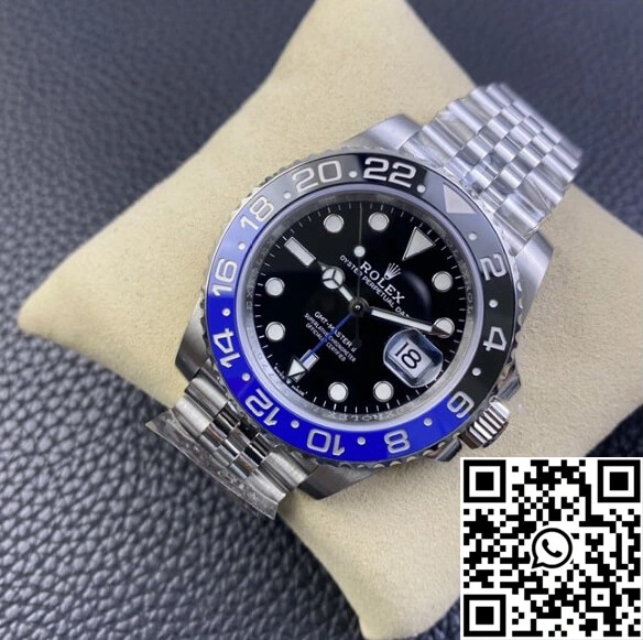 WaterResistant Rolex GMT Master II M126710BLNR-0002 Clean Factory Black Dial 1174