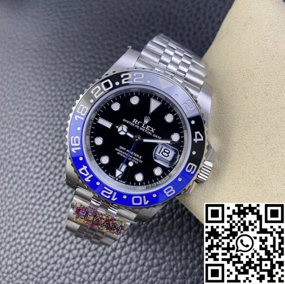 WaterResistant Rolex GMT Master II M126710BLNR-0002 Clean Factory Black Dial 1174