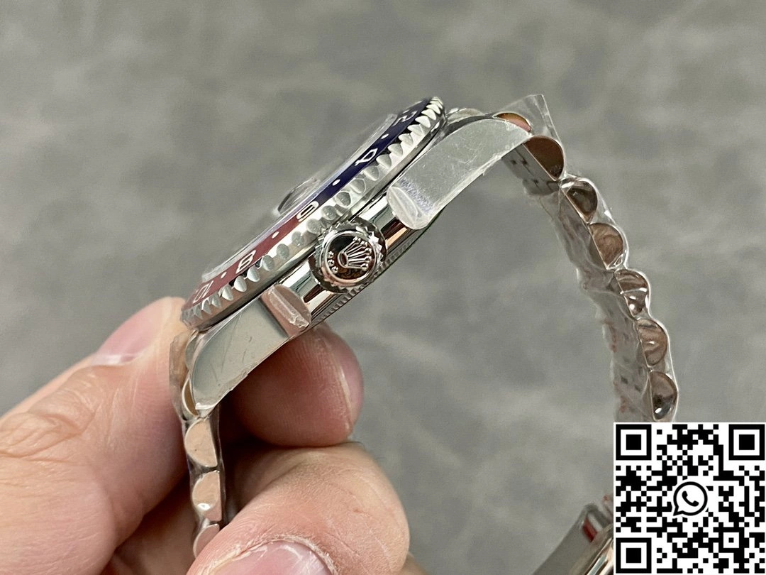 Breathable Rolex GMT Master II M126710BLRO-0001 Clean Factory Black Dial V 1178