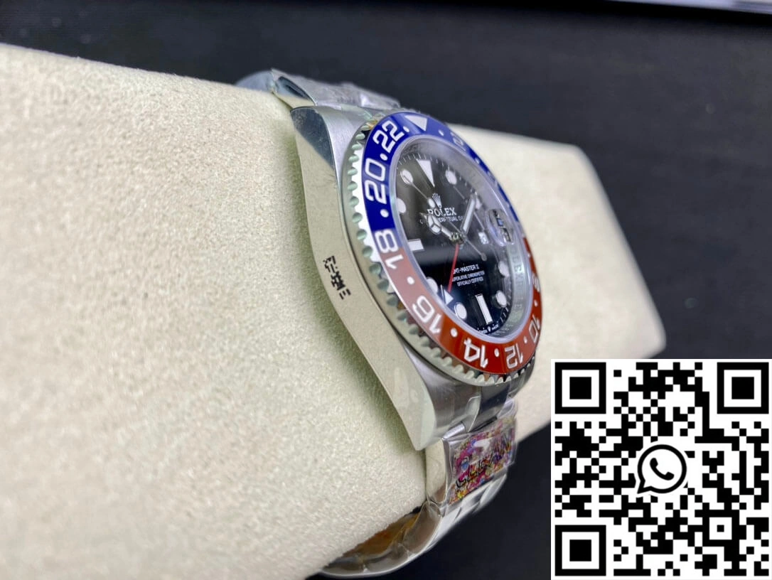 SmoothTexture Rolex GMT Master II M126710BLRO-0002 Clean Factory Black Dial 1167