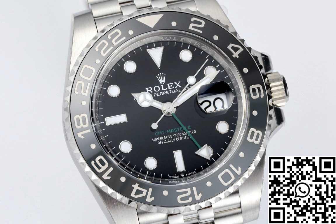 Rolex GMT Master II M126710GRNR-0001 Clean Factory Bruce Wayne Black Dial ComfortFit 1159