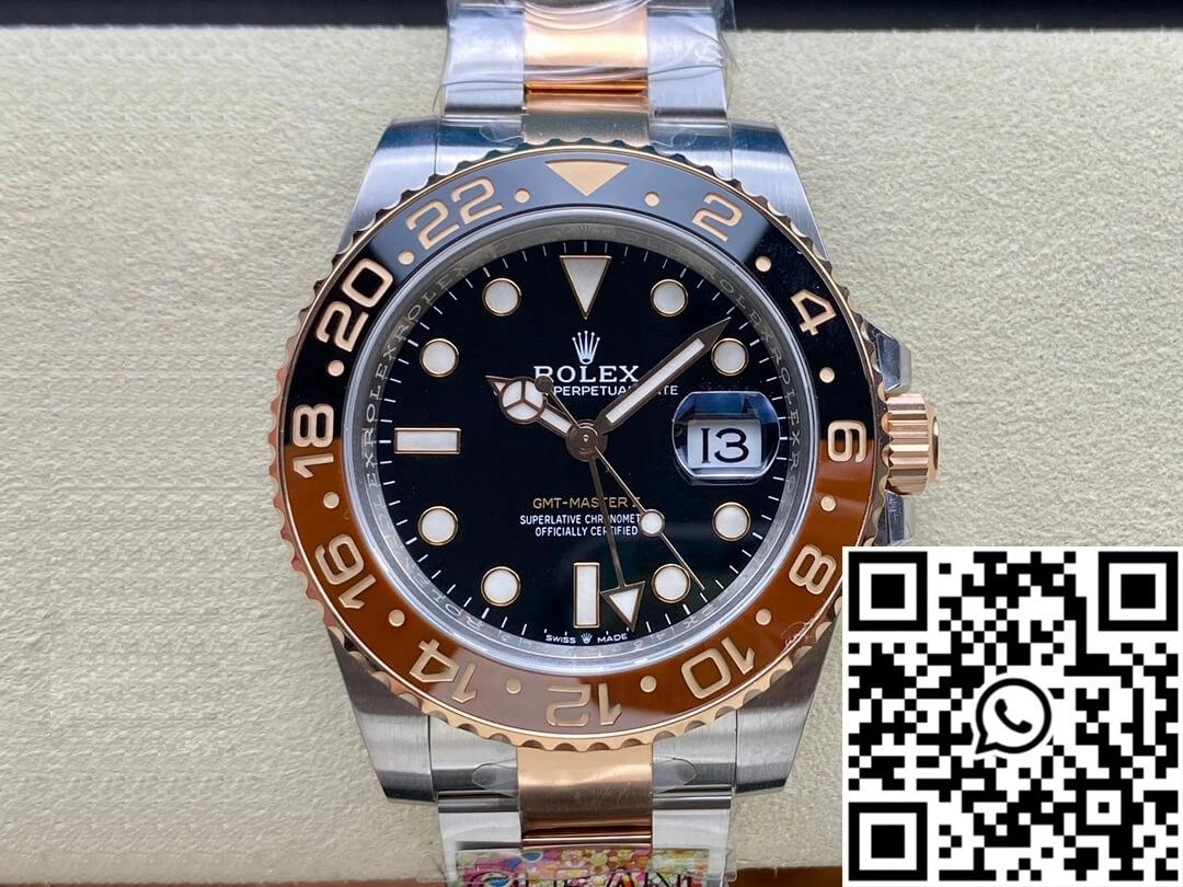 Reliable Rolex GMT Master II M126711chnr-0002 Clean Factory Rose Gold 1187