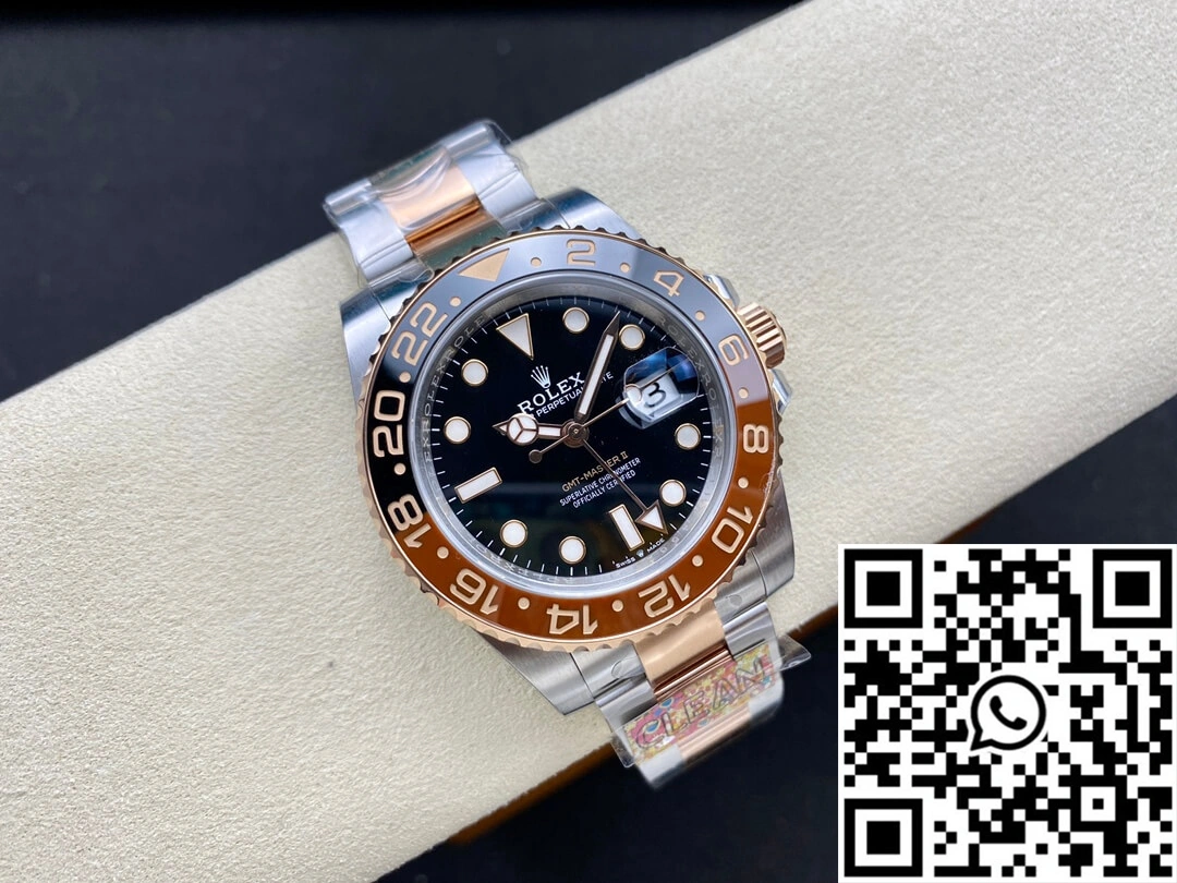 Reliable Rolex GMT Master II M126711chnr-0002 Clean Factory Rose Gold 1187