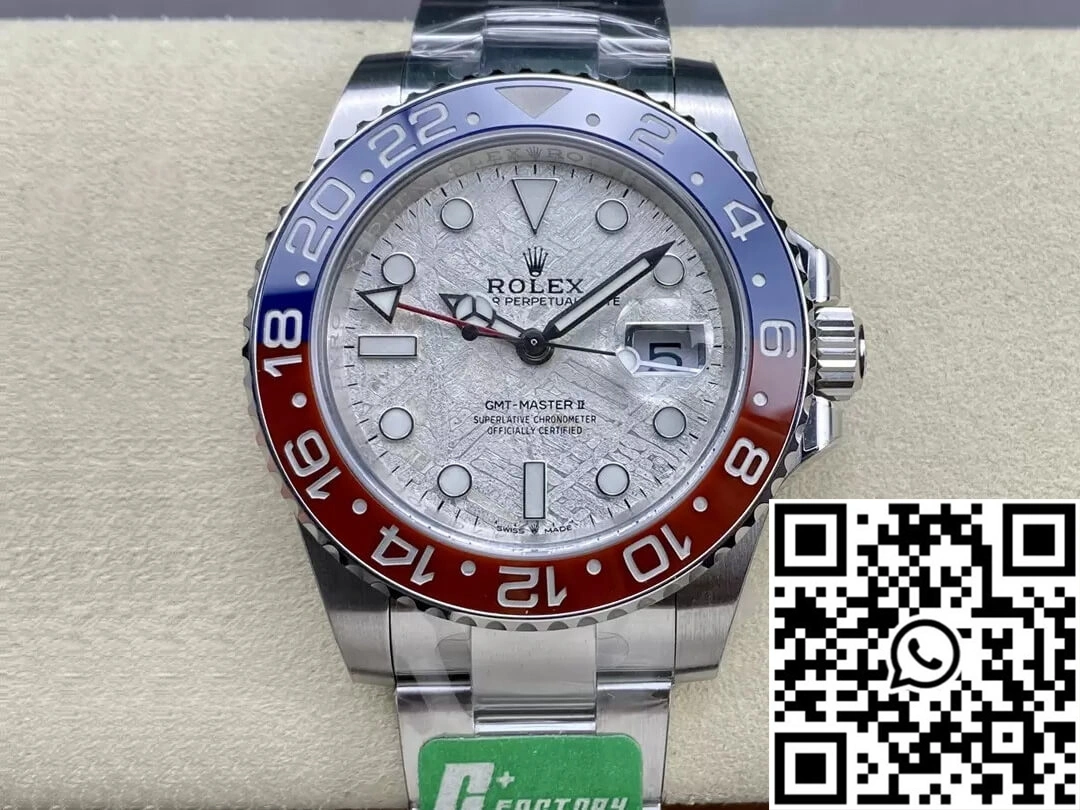 FlexibleFit Rolex GMT Master II M126719blro-0002 C+ Factory Meteorite Dial 1182