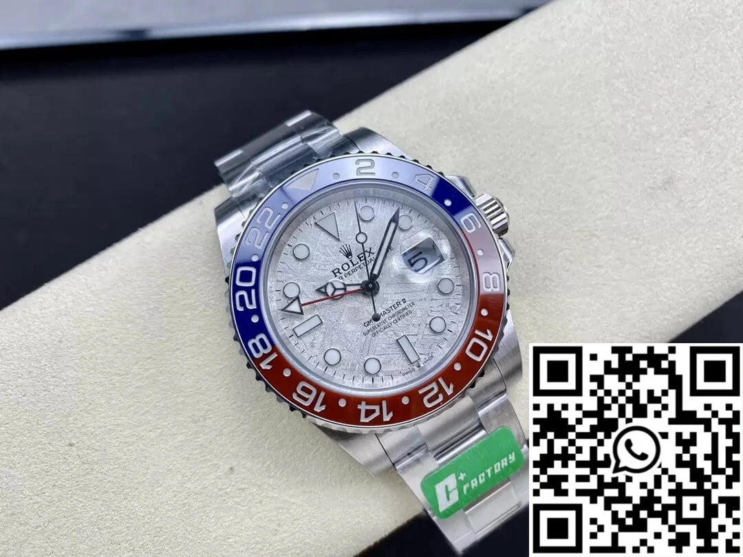 FlexibleFit Rolex GMT Master II M126719blro-0002 C+ Factory Meteorite Dial 1182