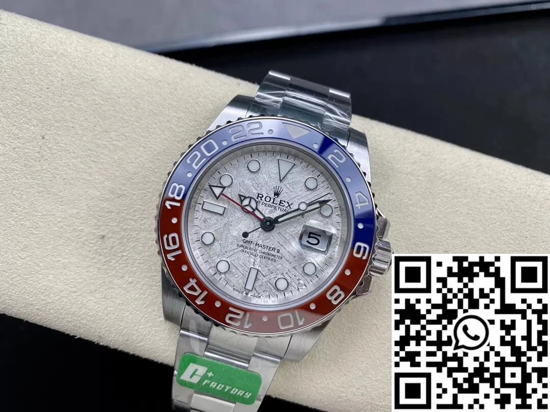 FlexibleFit Rolex GMT Master II M126719blro-0002 C+ Factory Meteorite Dial 1182