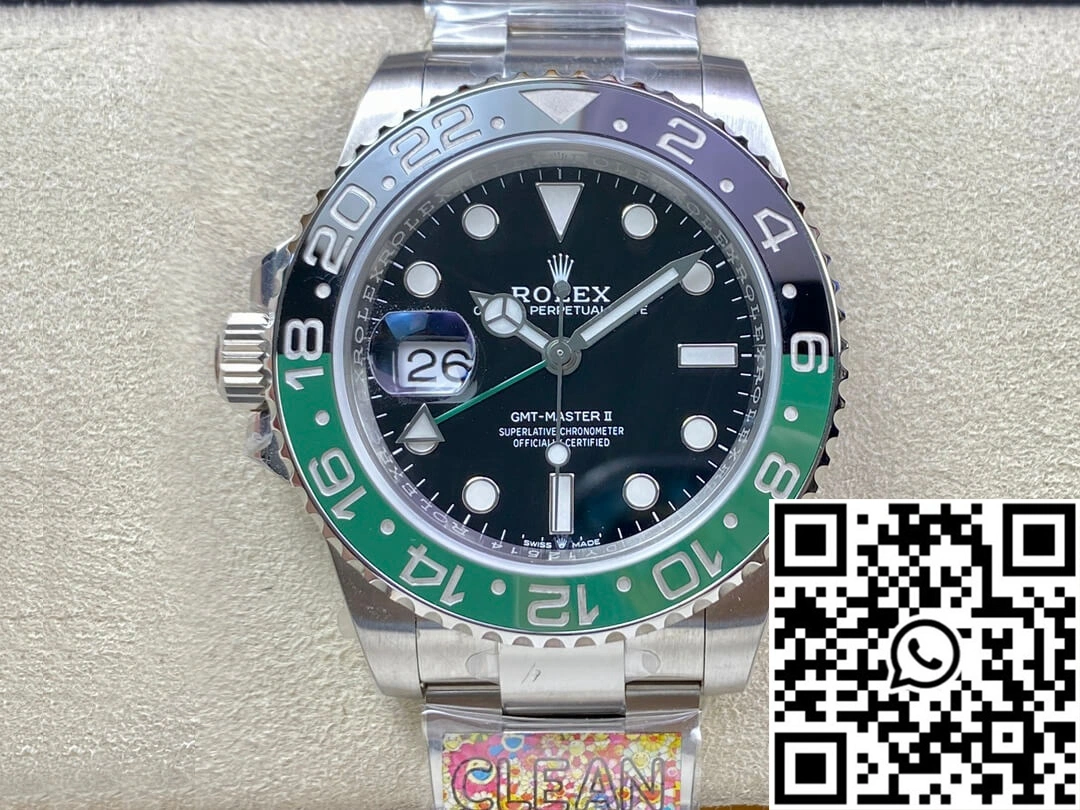 Rolex GMT Master II M126720VTNR-0001 Clean Factory Black Dial TravelReady 1166