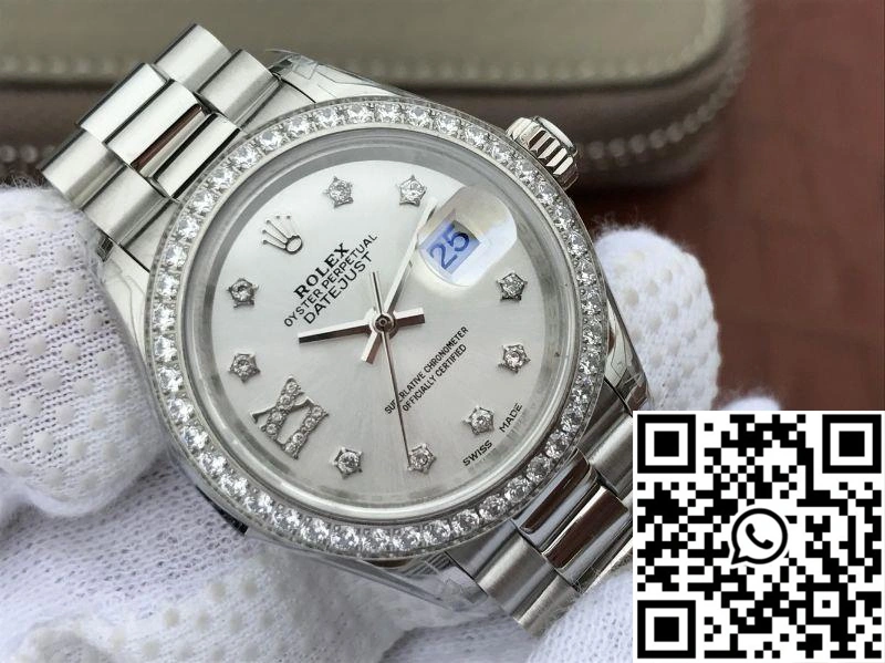 Rolex Lady Datejust 279136RBR 28mm Silver Dial WrinkleFree 907