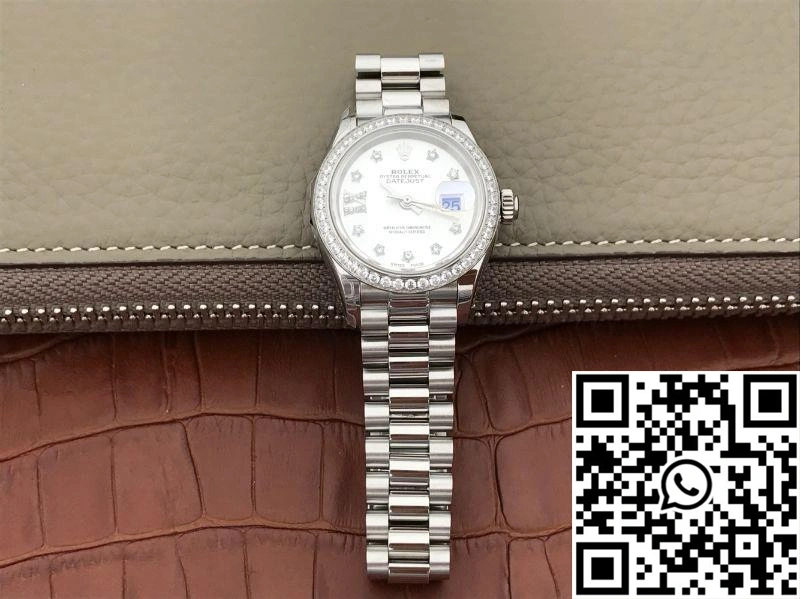 Rolex Lady Datejust 279136RBR 28mm Silver Dial WrinkleFree 907