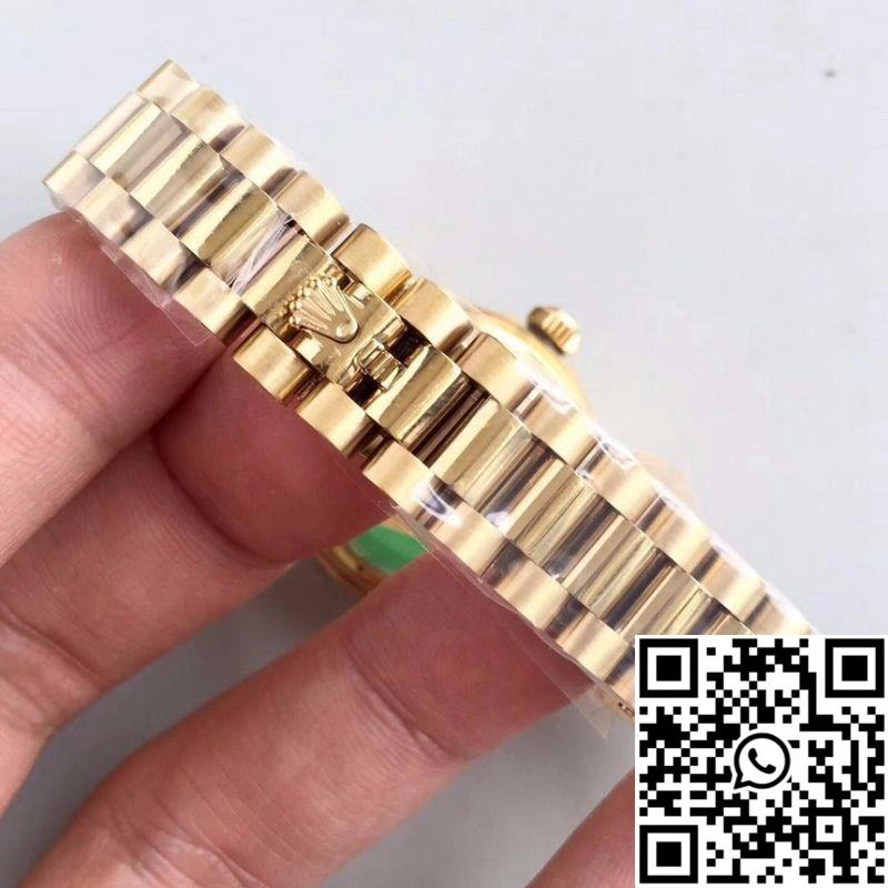 Rolex Lady Datejust 279138RBR 28MM Yellow Gold Champagne Dial FashionForward 871
