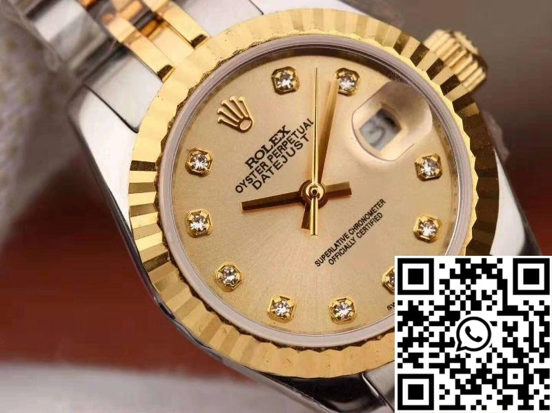 Rolex Lady Datejust 28mm 18K Gold Dial MoistureWicking 892