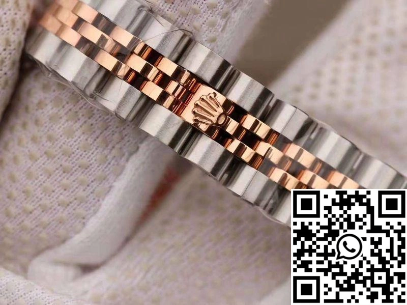 Rolex Lady Datejust Two Tone Bracelet 28MM Enamel Dial AllSeason 887