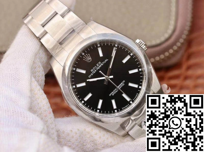SmartChoice Rolex Oyster Perpetual 114300 39mm AR Factory Black Dial 1318