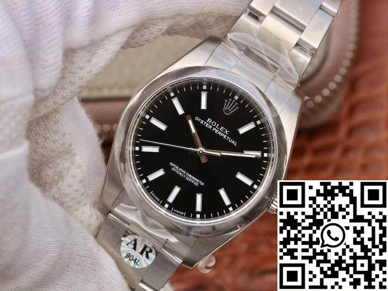 SmartChoice Rolex Oyster Perpetual 114300 39mm AR Factory Black Dial 1318