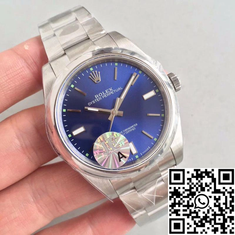 UrbanChic Rolex Oyster Perpetual 39 114300 JF Factory Blue Dial 1283