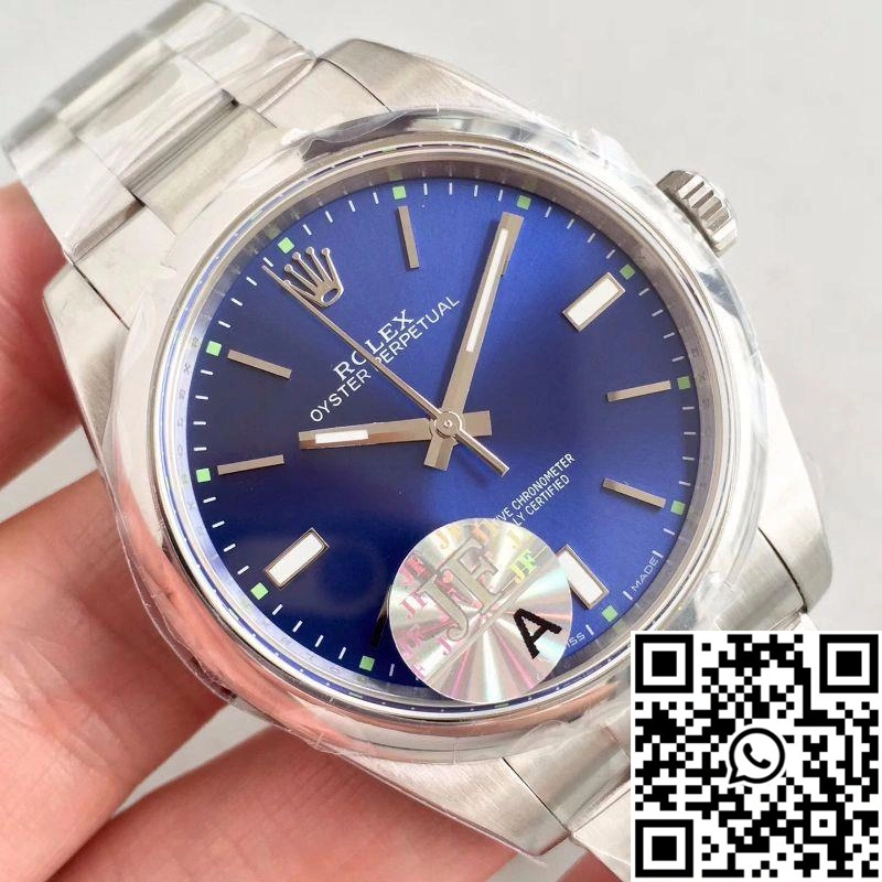 UrbanChic Rolex Oyster Perpetual 39 114300 JF Factory Blue Dial 1283