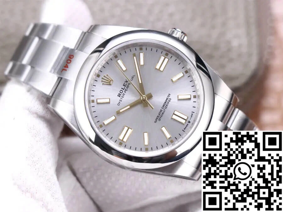 Rolex Oyster Perpetual M124300-0001 41MM EW Factory Silver Dial Comfortable 1287