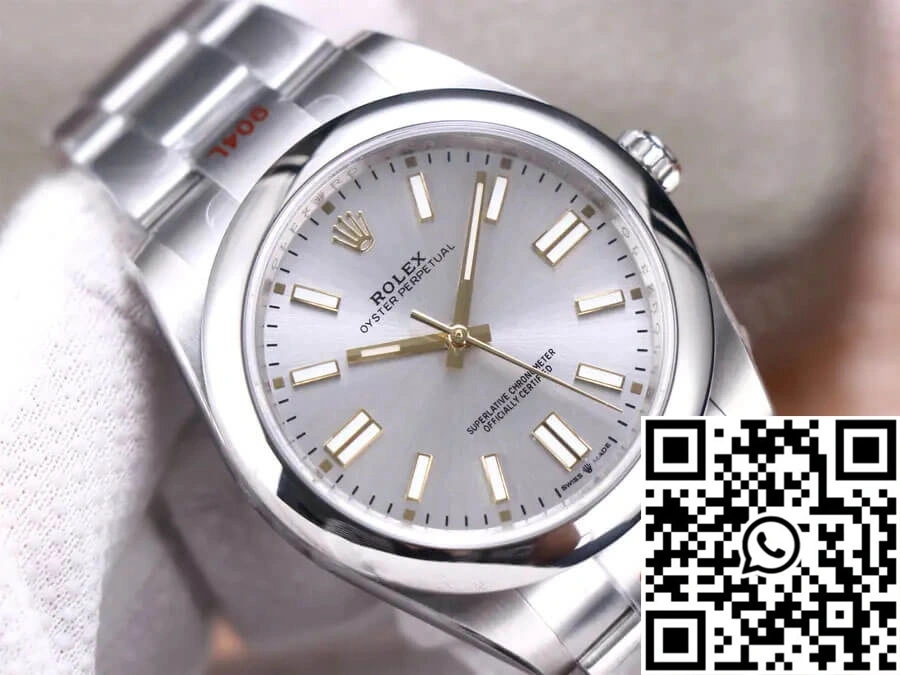 Rolex Oyster Perpetual M124300-0001 41MM EW Factory Silver Dial Comfortable 1287