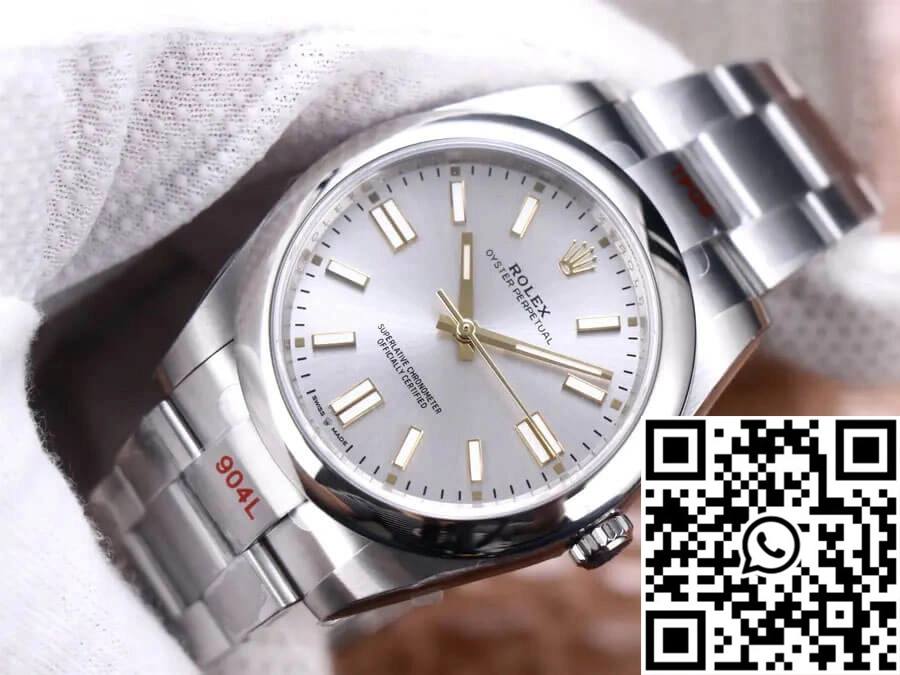 Rolex Oyster Perpetual M124300-0001 41MM EW Factory Silver Dial Comfortable 1287