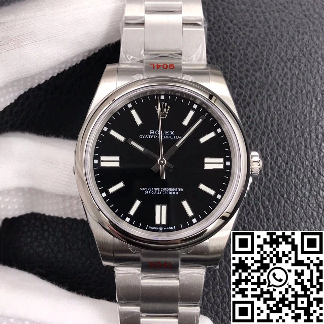 SportInspired Rolex Oyster Perpetual M124300-0002 41MM EW Factory Black Dial 1289